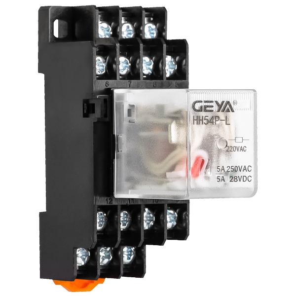 HH54P型电磁式透明通用继电器